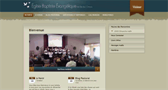 Desktop Screenshot of eglisebaptiste.com